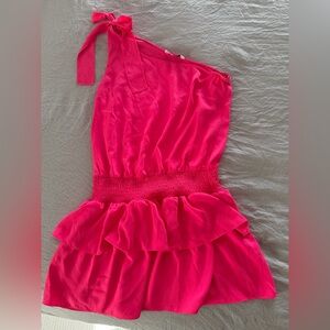 Amanda Uprichard Hot Pink Dress